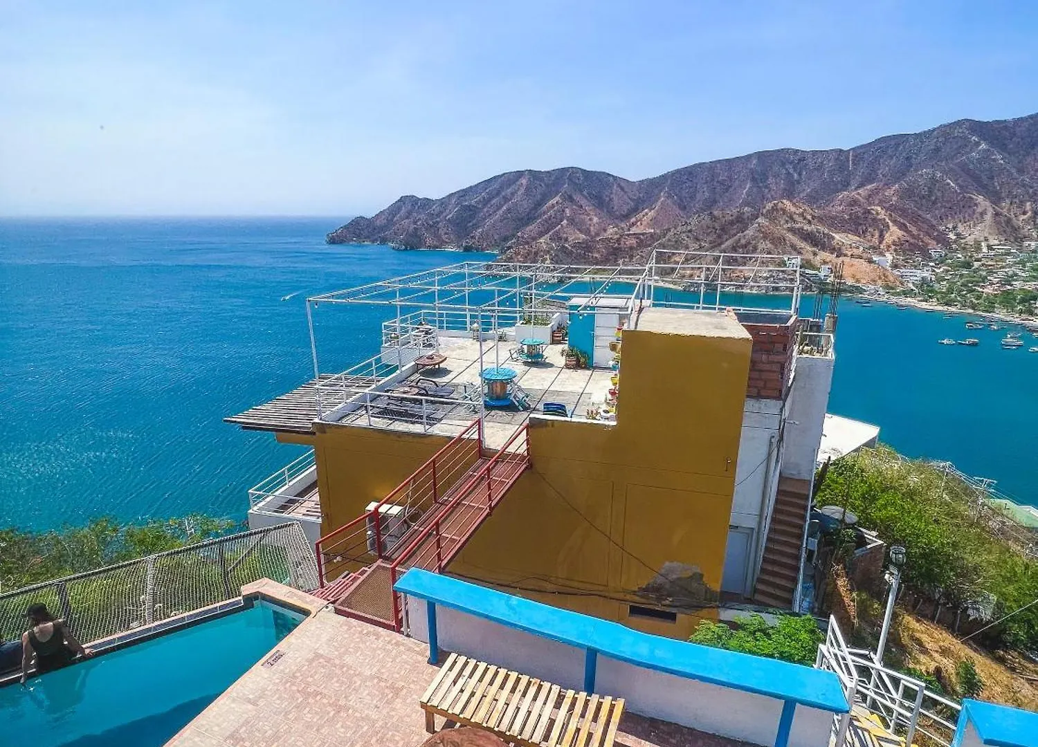 Casa Babel Taganga Otel Santa Marta Kolombiya